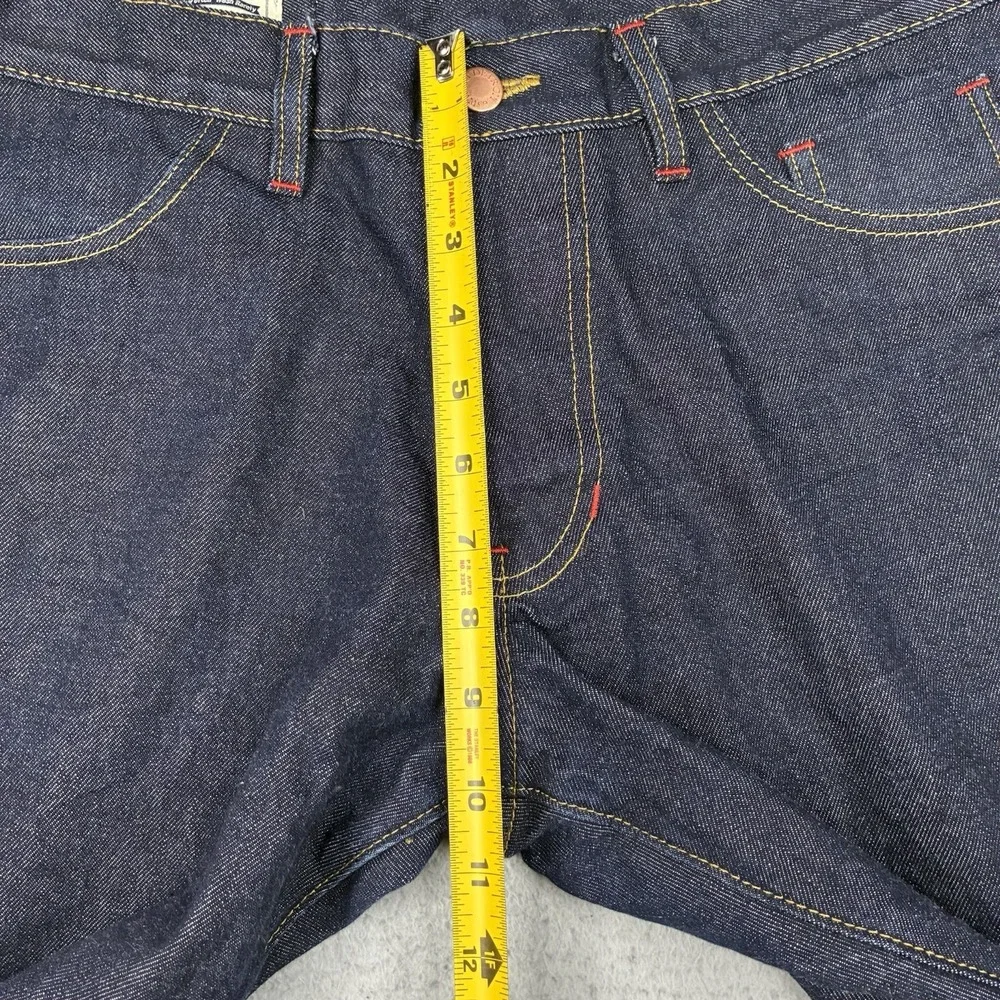 Detroit Denim Co Jeans Men's 35 (33x31) Blue Straight Leg Denim Pants